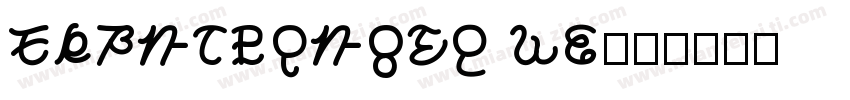DFPMaruMoji W7字体转换